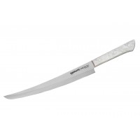Ніж кухонний для тонкого нарізування 230 мм Samura Harakiri Acryl (SHR-0046AWT)