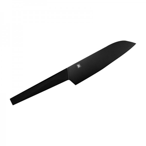 Кухонний японський ніж Сантоку 170 мм Satake Black (806-824)