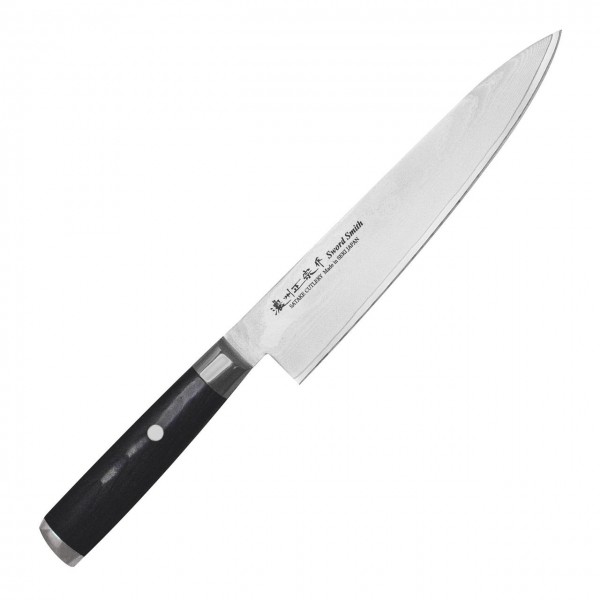 Ніж кухонний Шеф 200 мм Satake Damascus 69 (805-650)