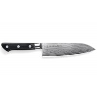 Кухонний ніж Сантоку 170 мм Tojiro Classic Damascus (F-659)