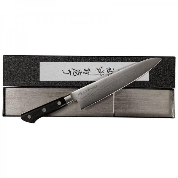 Кухонний Шеф ніж 180 мм Tojiro Classic Damascus (F-654)