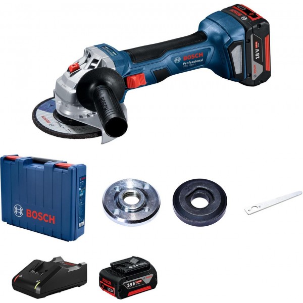 Акумуляторна кутова шліфувальна машина Bosch Professional GWS 180-LI (06019H9025)