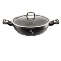 Сотейник Berlinger Haus Black Silver Collection 28 см з кришкою (BH-1850)