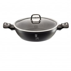 Сотейник Berlinger Haus Black Silver Collection 28 см з кришкою (BH-1850)