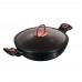 Вок із кришкою 30 см Berlinger Haus Black Rose Collection (BH-7112)