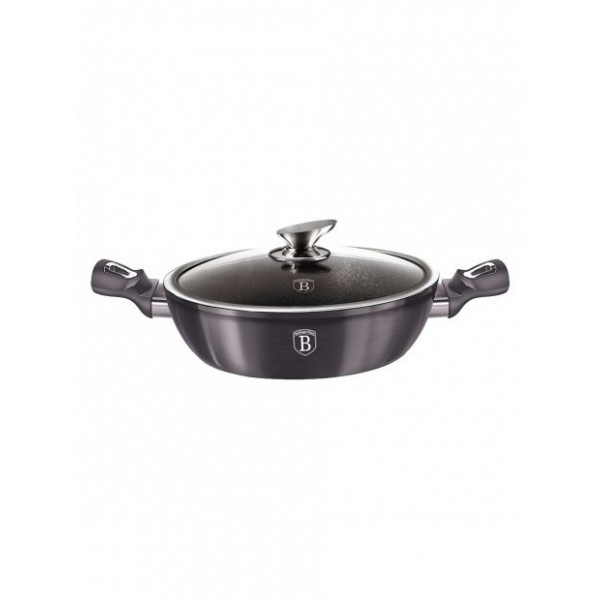 Сотейник 28 см Berlinger Haus Metallic Line Carbon Pro Edition (BH-6898)