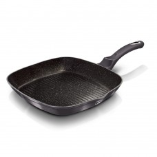 Сковорода-гриль 28 см Berlinger Haus Metallic Line Carbon Pro Edition (BH-6901)