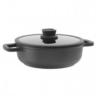 Сотейник BergHOFF Leo Stone+ з антипригарним покриттям 28 см 4,7 л (3950595)