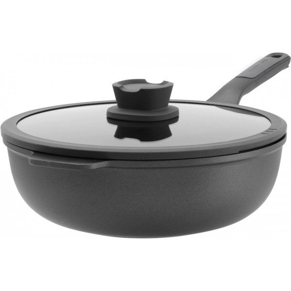 Вок з антипригарним покриттям BergHOFF Leo Stone+ 28 см 4,4 л (3950596)