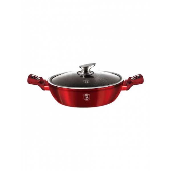 Сотейник 28 см Berlinger Haus Metallic Line Burgundy Edition (BH-1263N)
