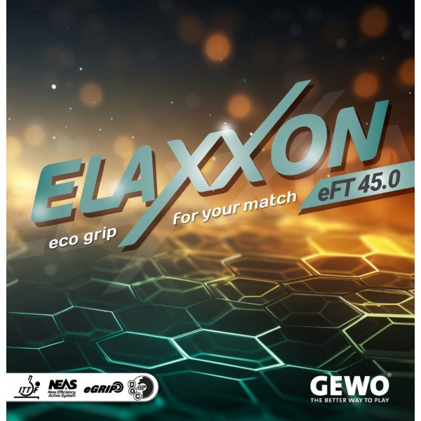 Накладка для ракетки Gewo Elaxxon eFT 45.0 2.1 black (11374910021)
