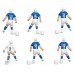 Комплект запасних гравців для настільного футболу Stiga Team Blue/White (7113-2043-22)