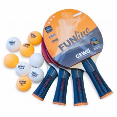 Набір для настільного тенісу Gewo Family & Friends 4 Bats 8 Balls (97010000)