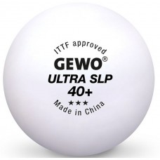 М'ячі для настільного тенісу Gewo Ultra SLP 40+ ITTF 6 шт (81351200)