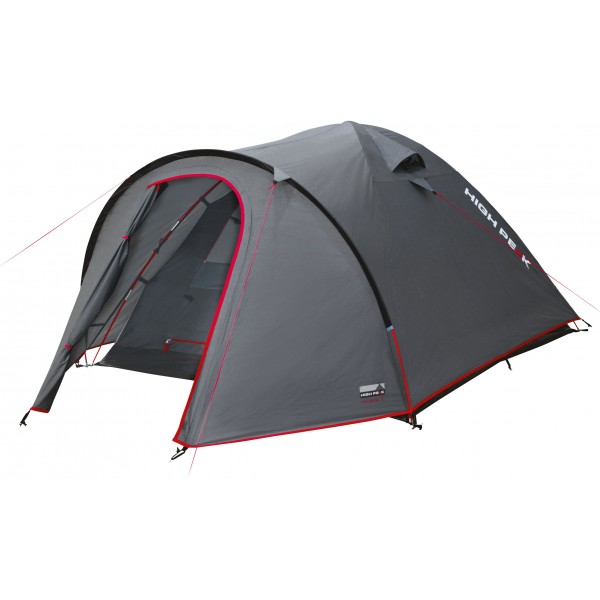 Намет чотиримісний High Peak Nevada 4 Dark Grey/Red (10207)