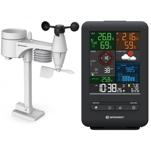 Метеостанція Bresser Weather Center 5-in-1 Beaufort (7002525)