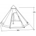 Намет восьмимісний Easy Camp Moonlight Tipi Grey (120381)