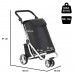 Сумка-візок ShoppingCruiser 3 Wheels 72 Black (604349)