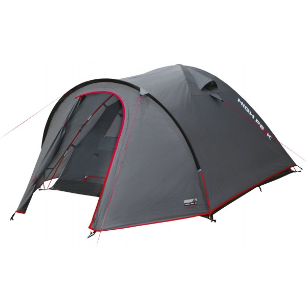 Намет тримісний High Peak Nevada 3 Dark Grey/Red Special Offer