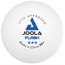М'ячі для настільного тенісу Joola Flash 40+ White ITTF 3 шт (40042)