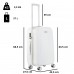 Валіза CarryOn Skyhopper (M) White (502423)