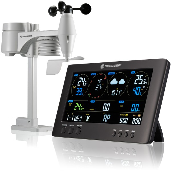 Метеостанція Bresser WIFI ClearView Weather Center 7-in-1 Sensor (7002586)