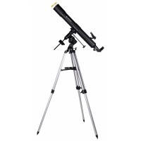 Телескоп Bresser Quasar 80/900 EQ Refractor Solar Carbon з сонячним фільтром і адаптером для смартфона (4780909)