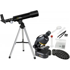 Мікроскоп National Geographic Junior 40x-640x + Телескоп 50/360 з кейсом (9118200)